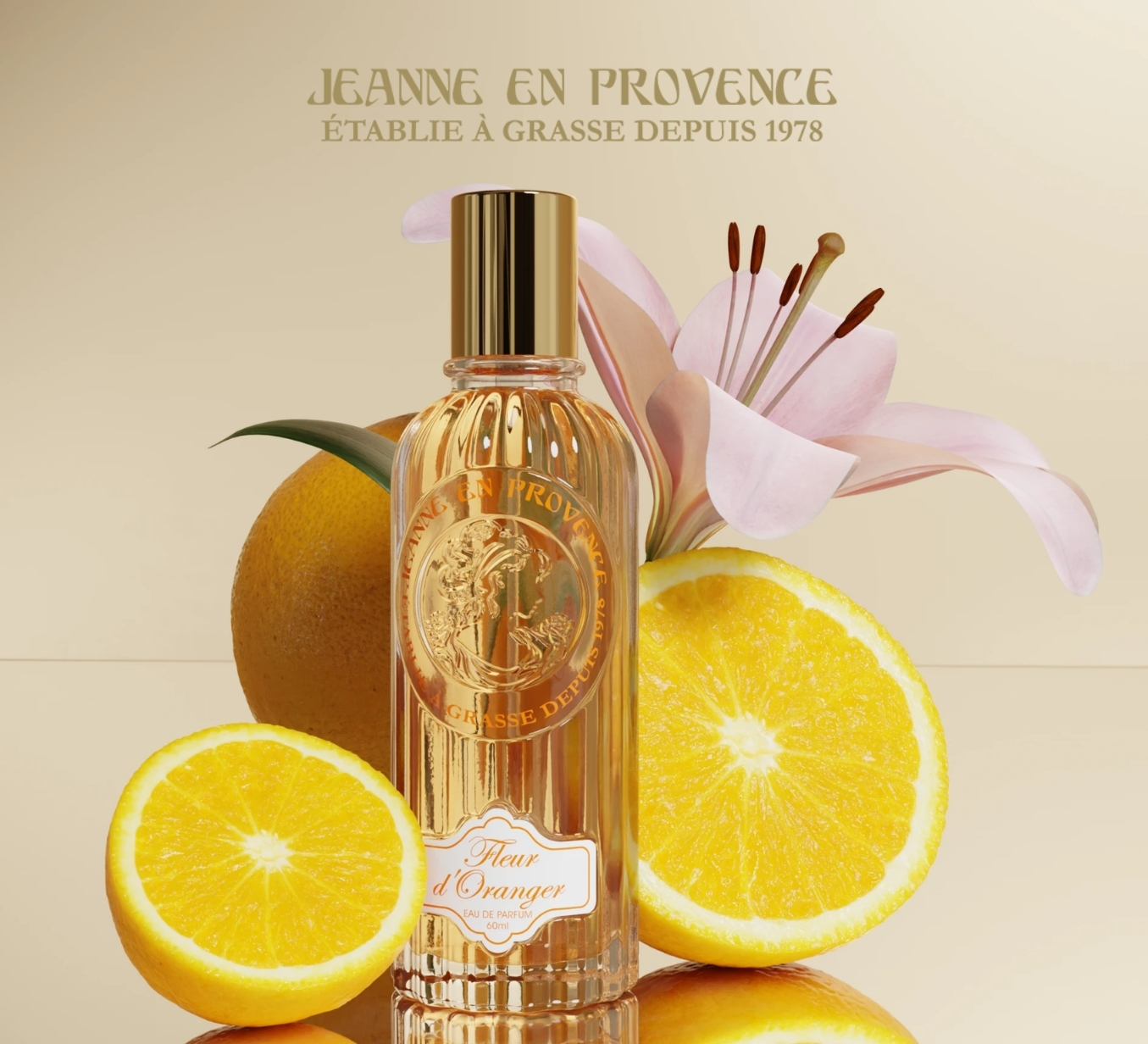 Portrait du mannequin Jeanne En Provence dans un champs de lavande